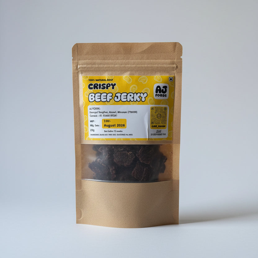 Crispy Beef Jerky AJ Foods (25g)