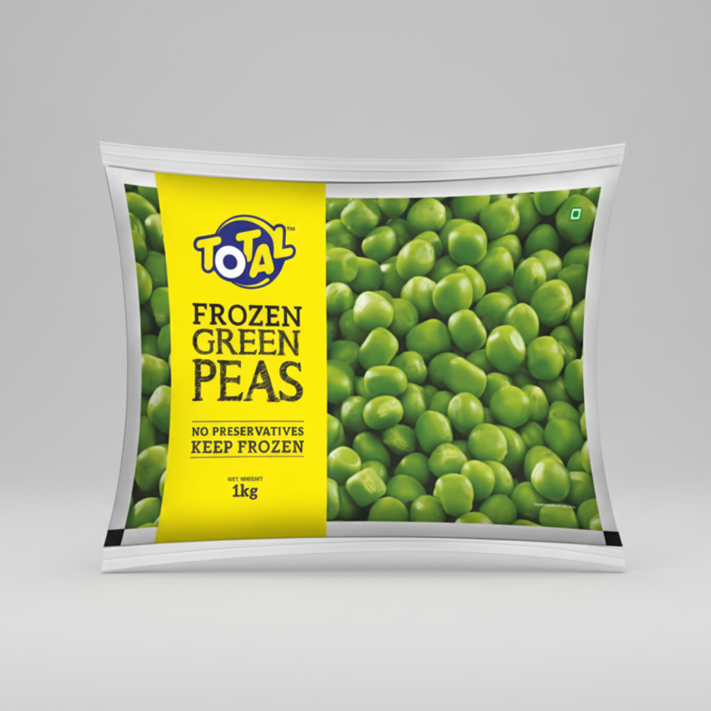 Total Frozen Green Peas 1kg
