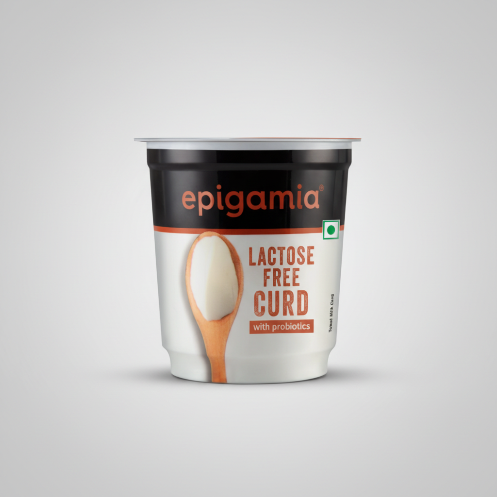 Epigamia Lactose Free Curd with Probiotics 400g