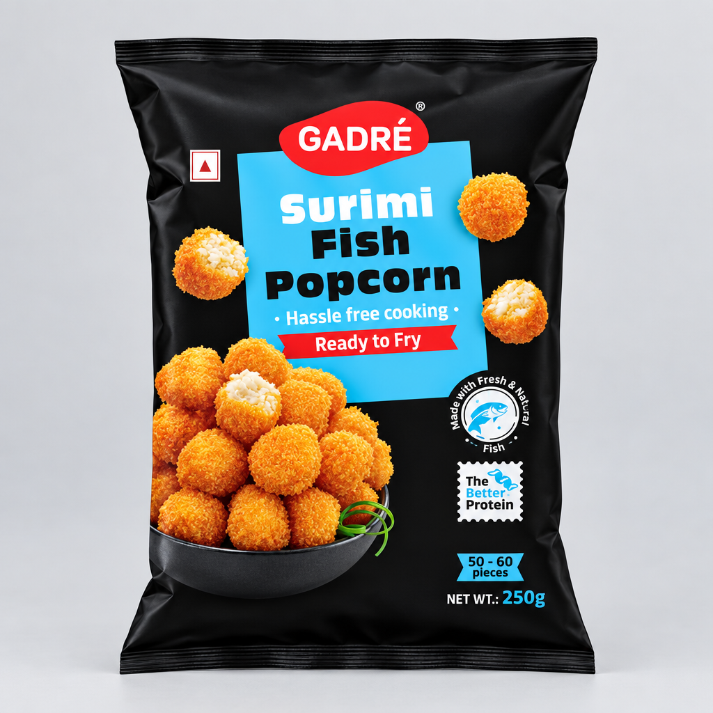 Gadre Surimi Fish Popcorn 250g