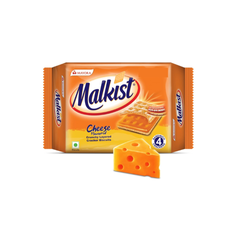 Malkist Cheese Flavoured Cracker Biscuits 72g