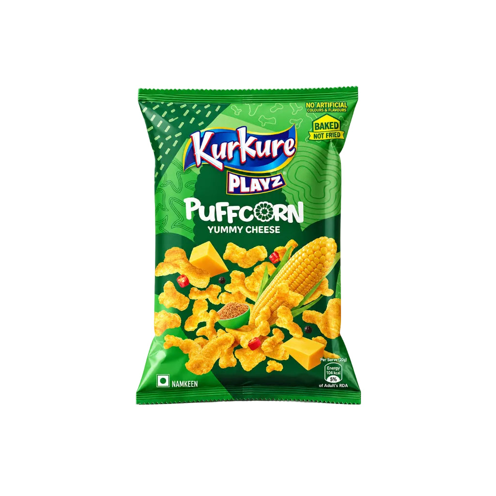 Kurkure Puffcorn Yummy Cheese 56.5g