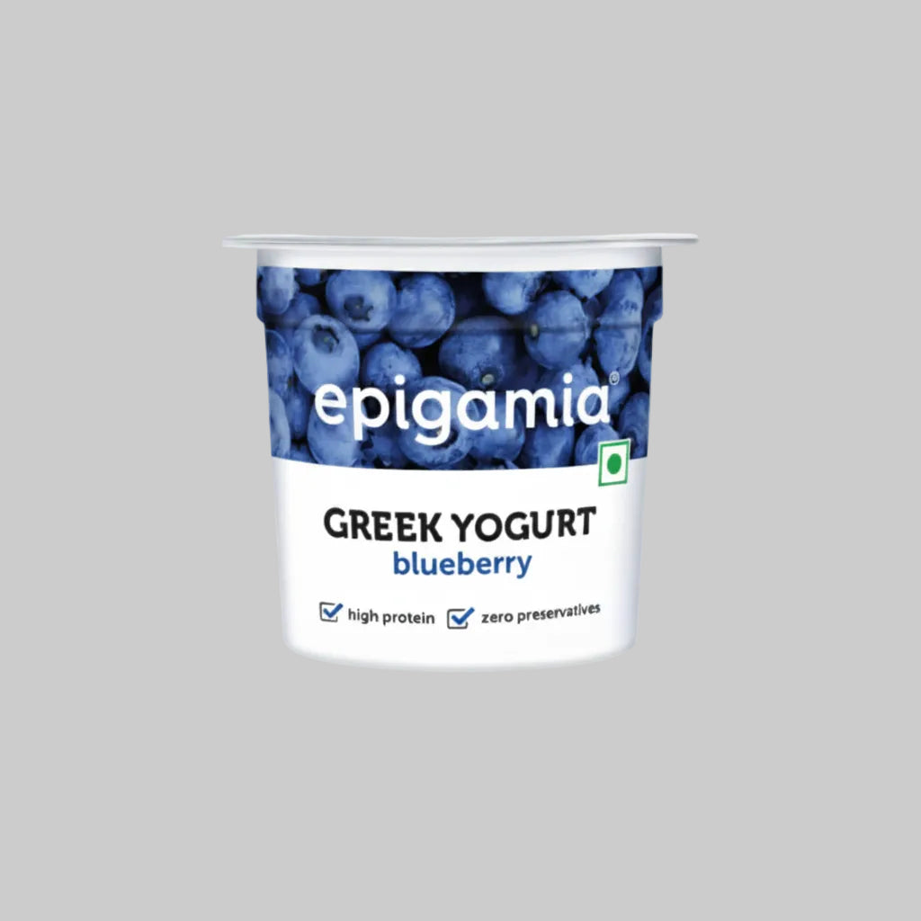 Epigamia Greek Yogurt Blueberry (85g)