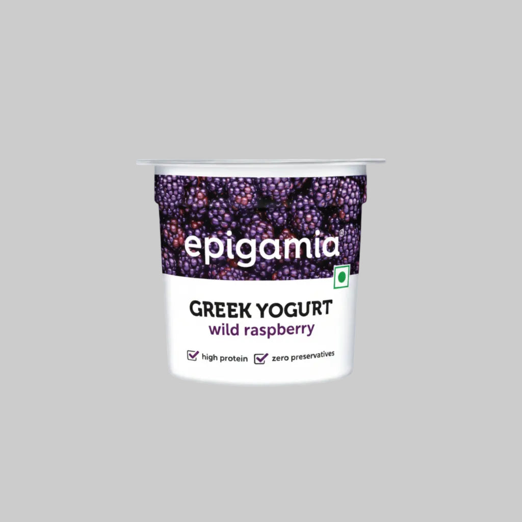 Epigamia Greek Yogurt Wild Raspberry (85g)