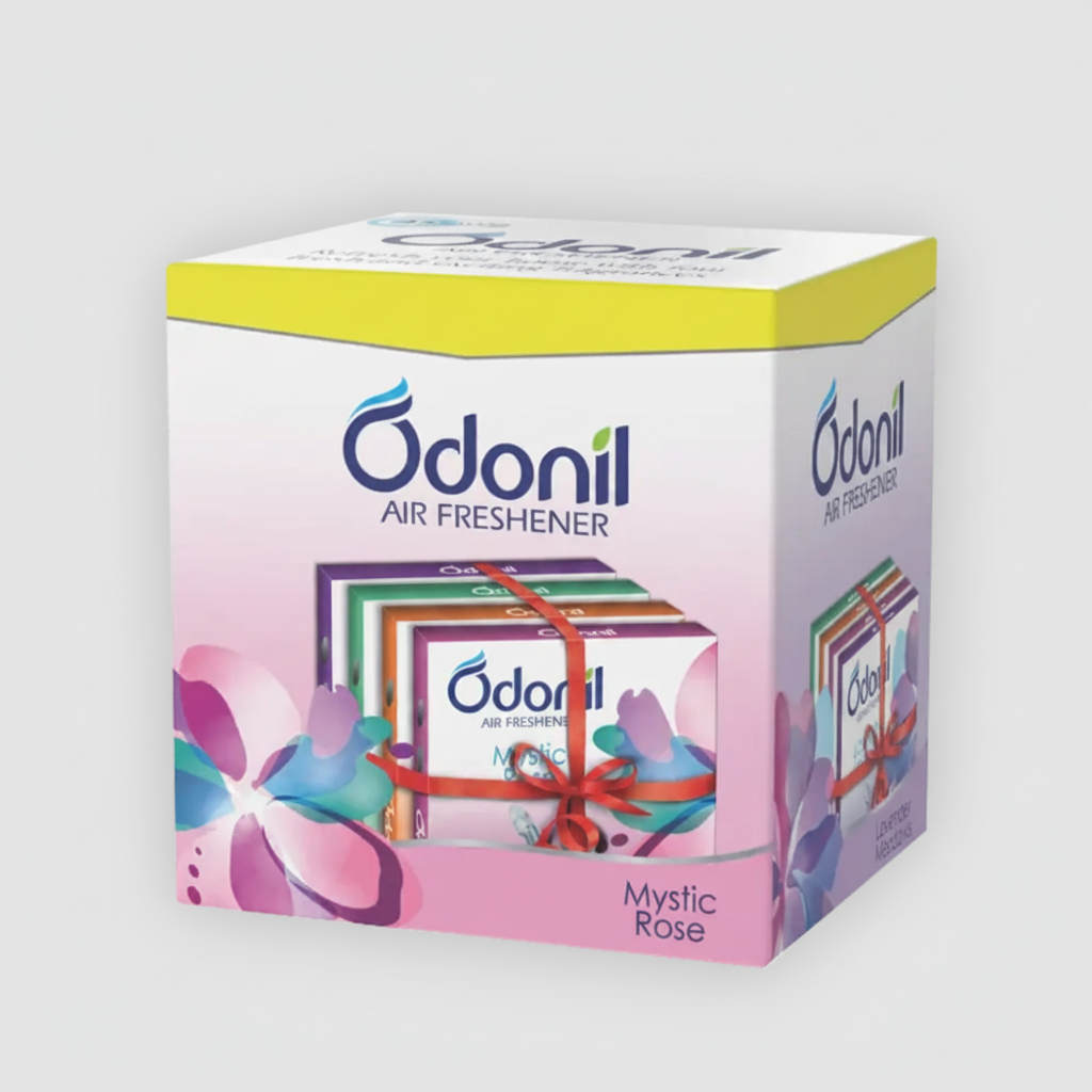 Odonil Bathroom Air Freshener Blocks Mixed Fragrances Pack of 5 (200g)