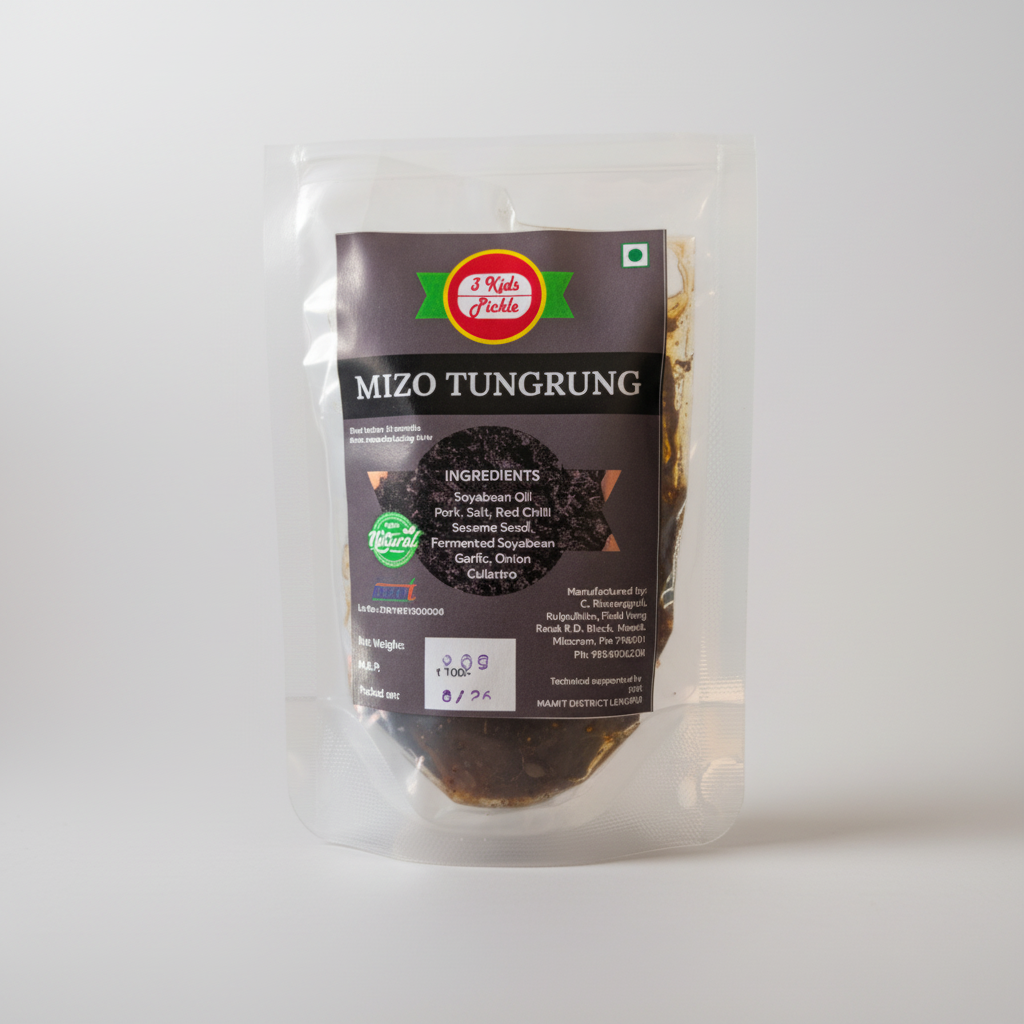 3 Kids Pickle Mizo Tungrung 90g