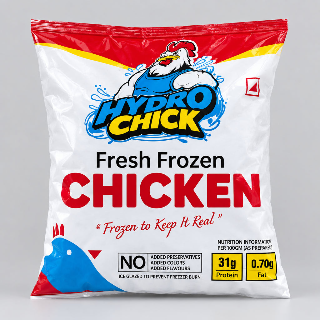 Hydro Chicken Fresh Frozen Boneless Chicken 2KG