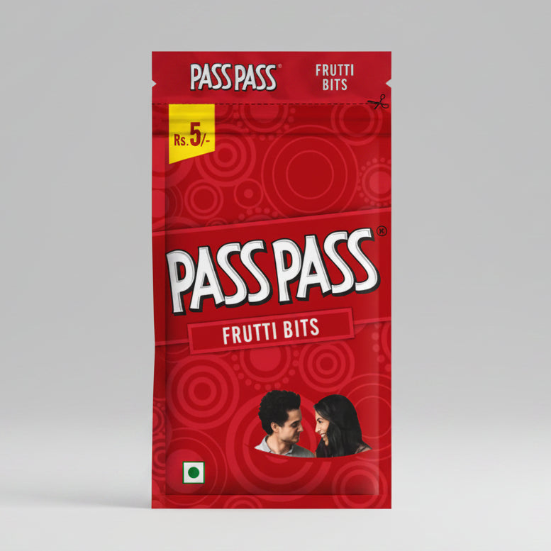 Pass Pass Roasted Frutti Bits Mouth Freshener (13g)