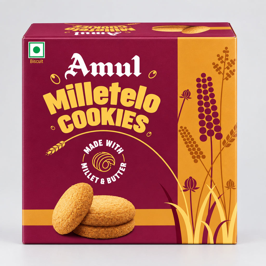 Amul Milletelo Cookies 200g