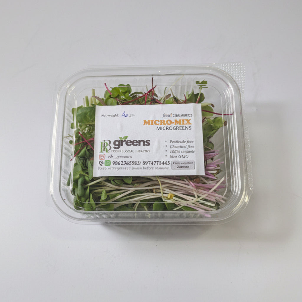 Fresh Micro Mix Microgreens 40g