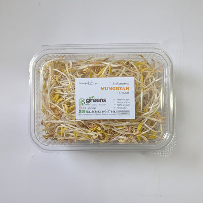 Organic Mungbean Sprout  100g (RB Greens)