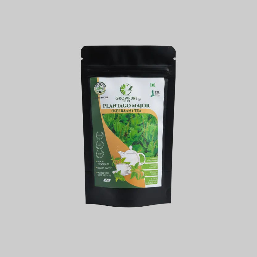 Growpure Plantago Major Kelbaan Tea 25g