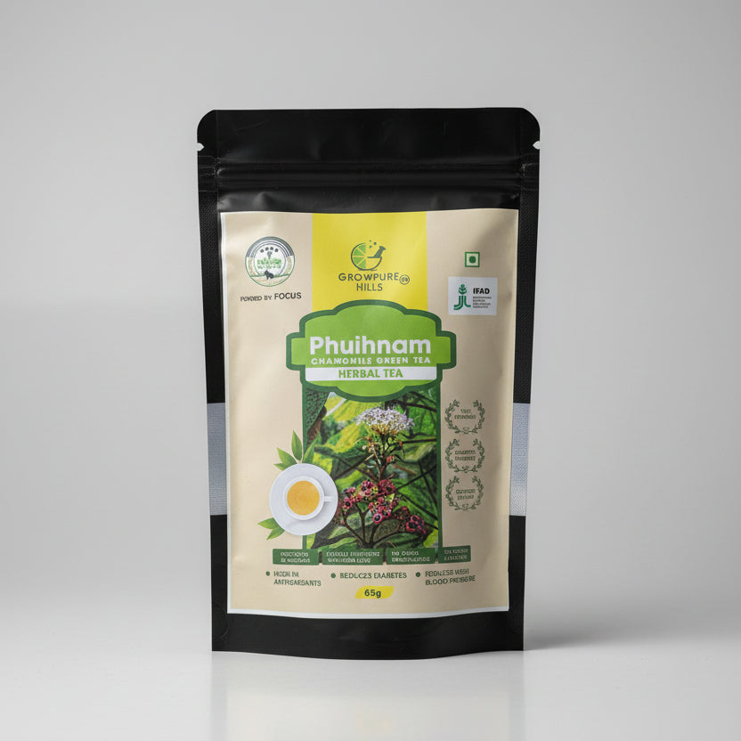 Growpure Phuihnam Camomile Green Tea 65g