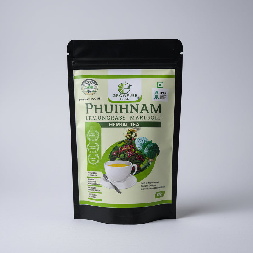 Phuihnam Lemon Grass Marigold Herbal Tea 65g