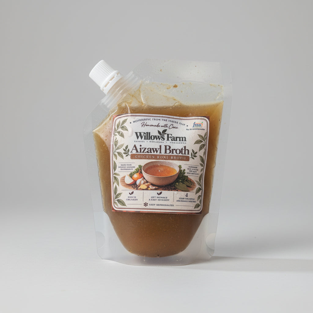 Willows Farm Aizawl Broth Chicken Bone Broth 200g