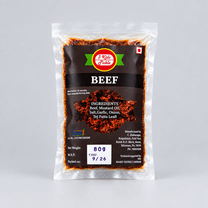 Beef 3Kids Pickle 80g