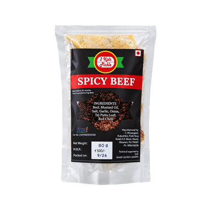 Spicy Beef 3Kids Pickle 80g