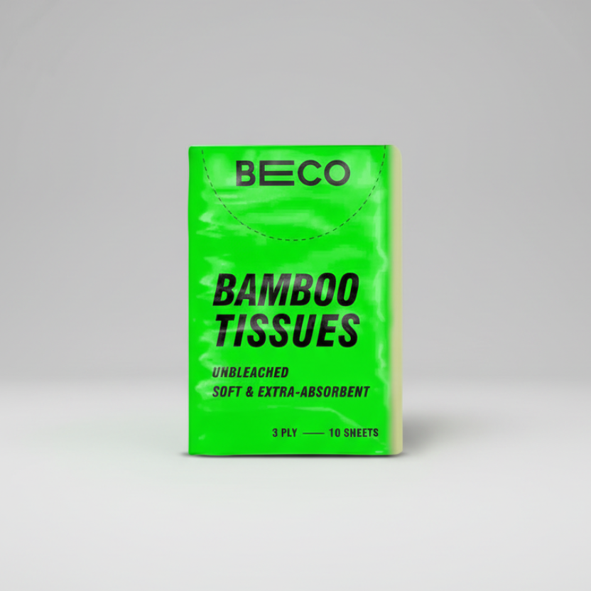 Beco Bamboo Tissues 3Ply 10 Sheets