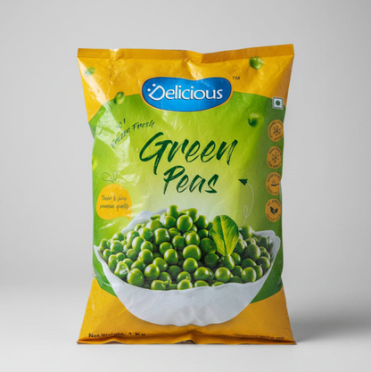 Delicious Frozen Green Peas 500g