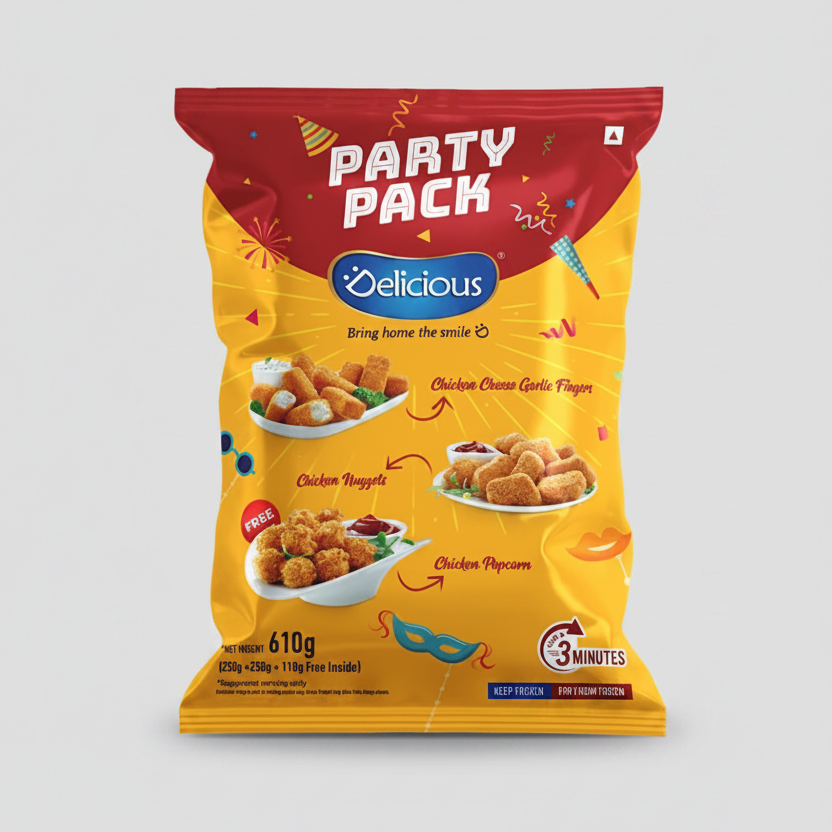 Delicious Party Pack 610g