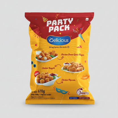Delicious Party Pack 610g