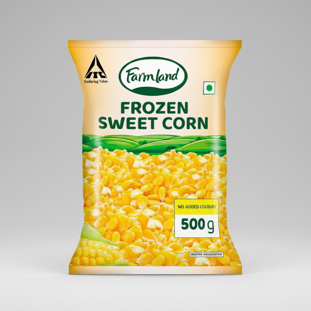 ITC Farmland Frozen Sweetcorn 500g