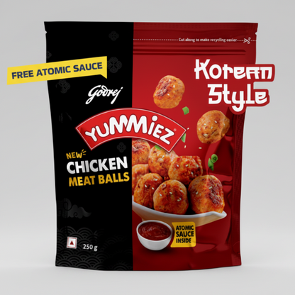 Yummiez Chicken Meat Balls Korean Style 250g