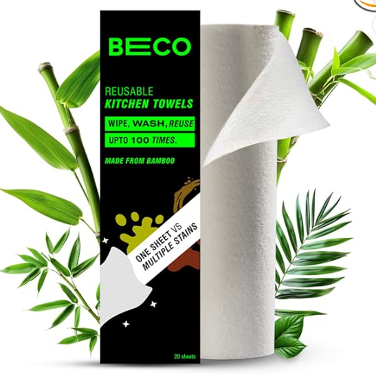 Beco Reusable Kitchen Towel Roll 20 sheets