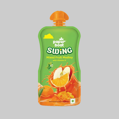 Paper Boat Swing Mixed Fruit Medley 140ml