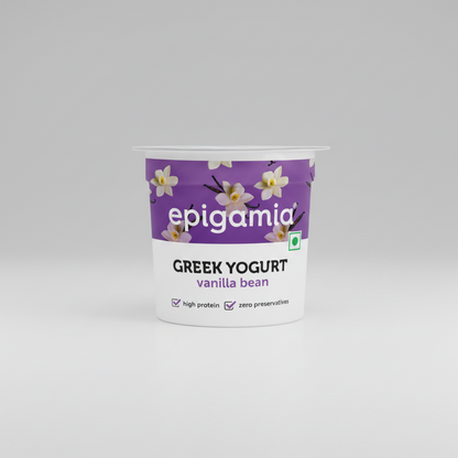 Epigamia Greek Yogurt Vanilla Bean 85g