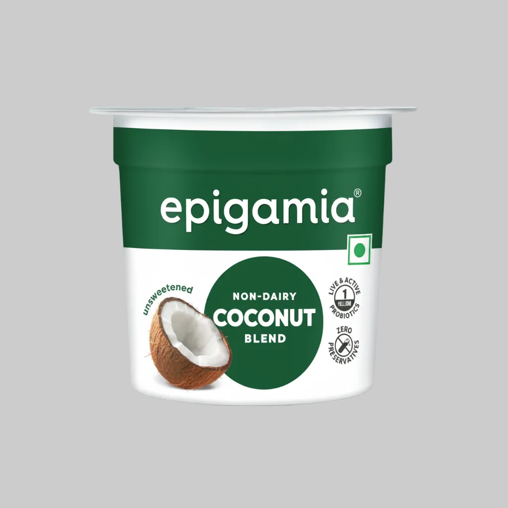 Epigamia Non Dairy Coconut Blend Unsweetened 85g