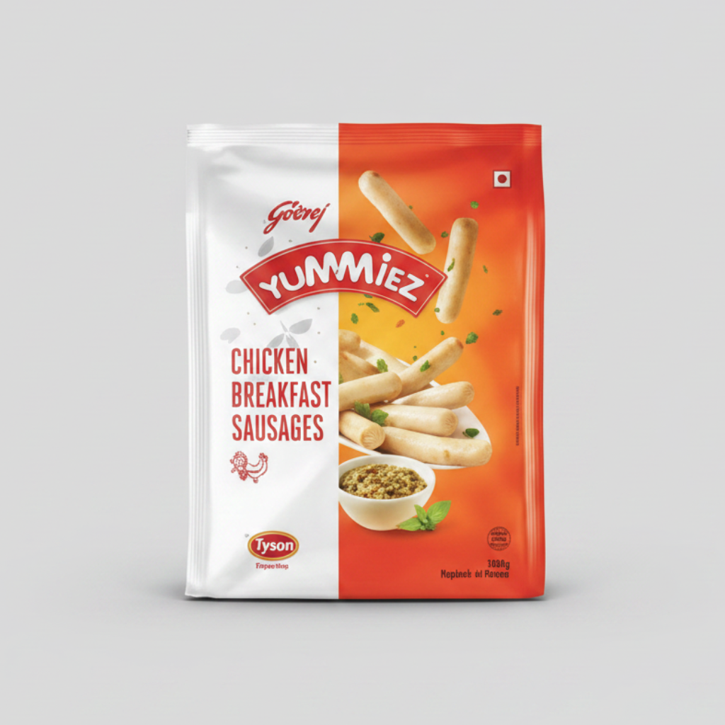 Yummiez Chicken Breakfast Sausages 250g
