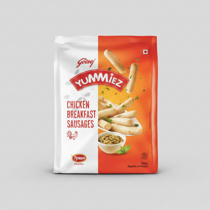 Yummiez Chicken Breakfast Sausages 250g