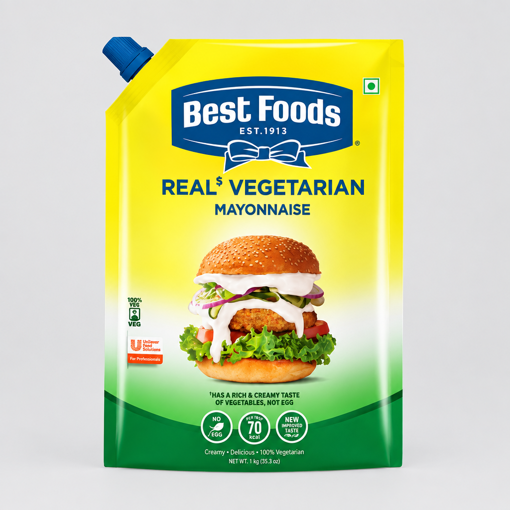 Best Foods Real Vegetarian Mayonnaise 1kg