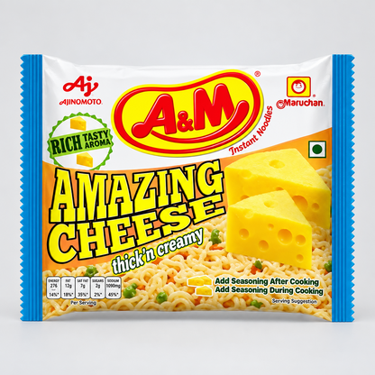 A&M Twisty Noodles Amazing Cheese 75g