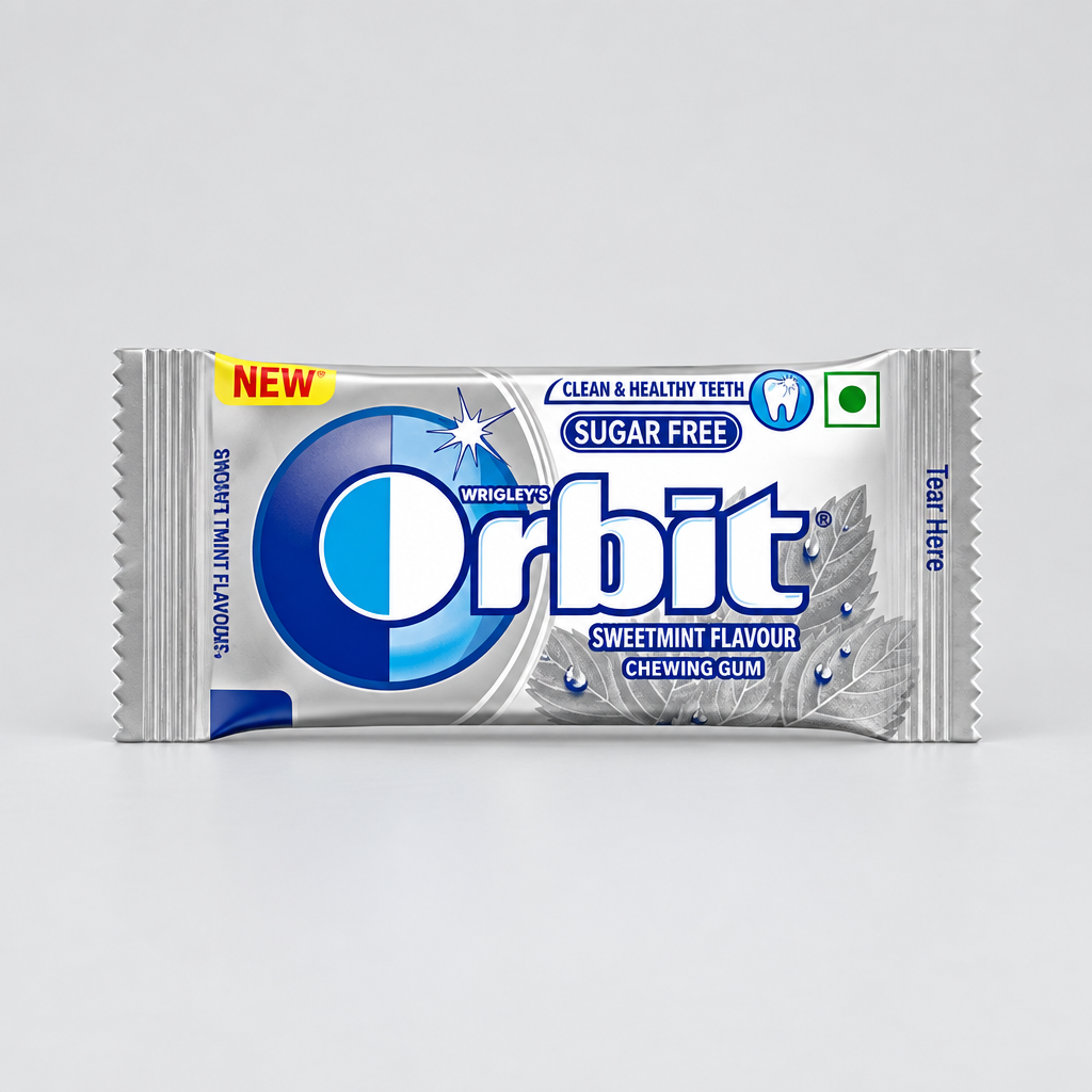 Orbit Sweetmint Flavour Chewing Gum 3.3g