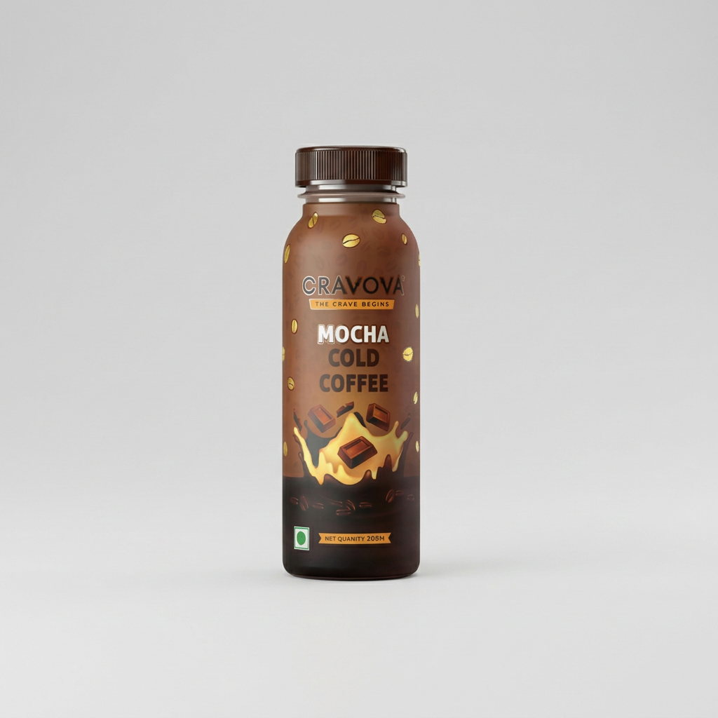 Cravova Mocha Cold Coffee 200ml