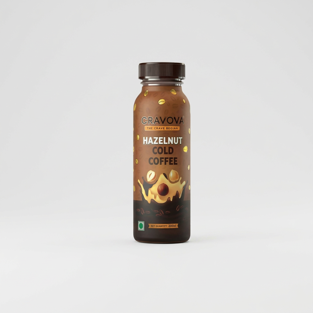 Cravova Hazelnut Cold Coffee 200ml