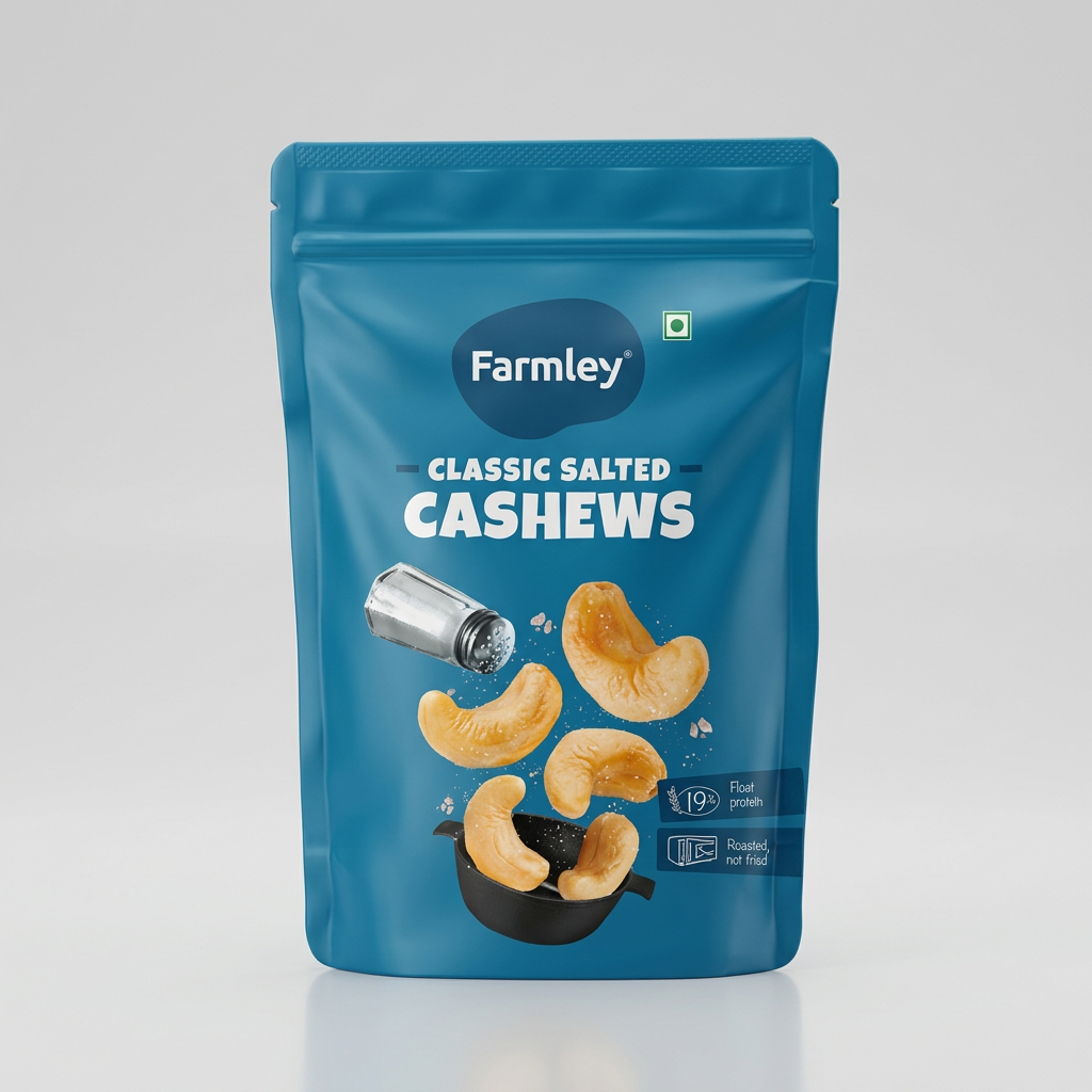 Farmley Classic Salted Cashews 150g