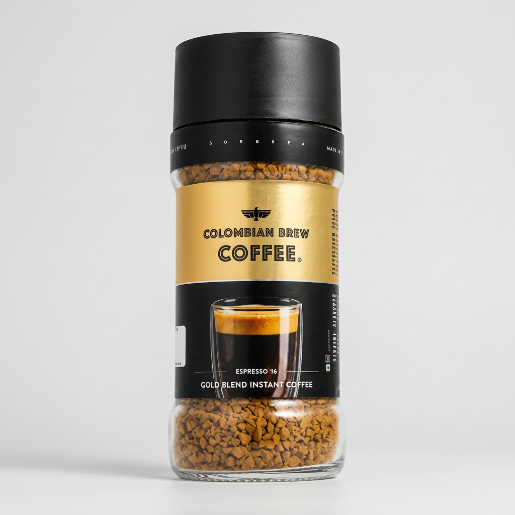 Colombian Brew Espresso 56 Gold Blend Instant Coffee 45g