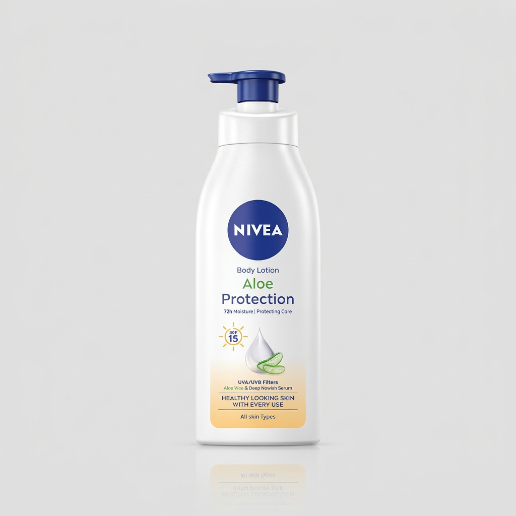 NIVEA Body Lotion Aloe Protection UVA/UVB Filters 400ml