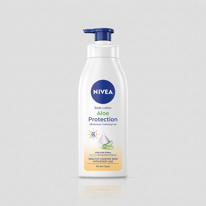 NIVEA Body Lotion Aloe Protection UVA/UVB Filters 400ml