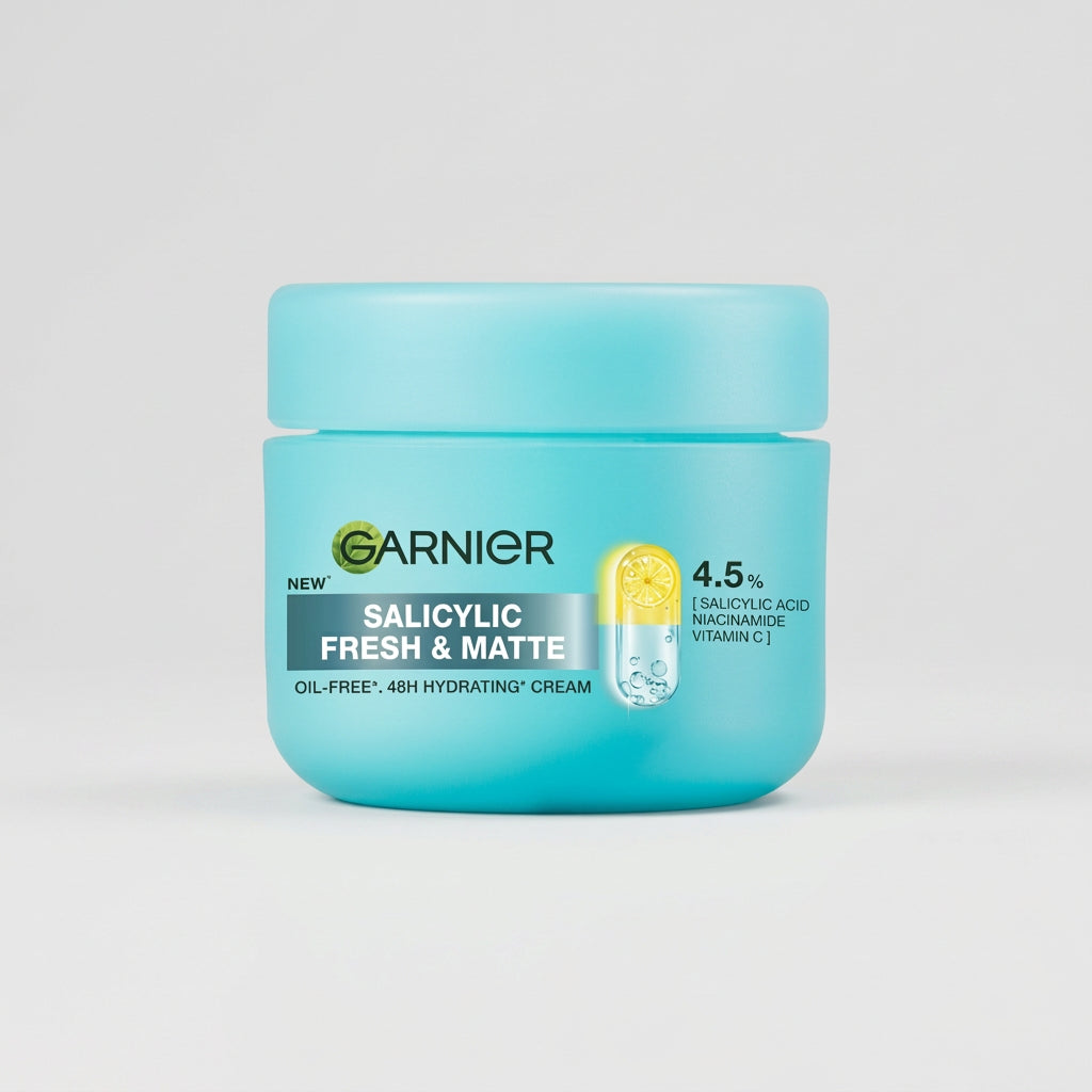 Garnier Salicylic Fresh & Matte Oil Free, 48H Hydrading Cream 20ml
