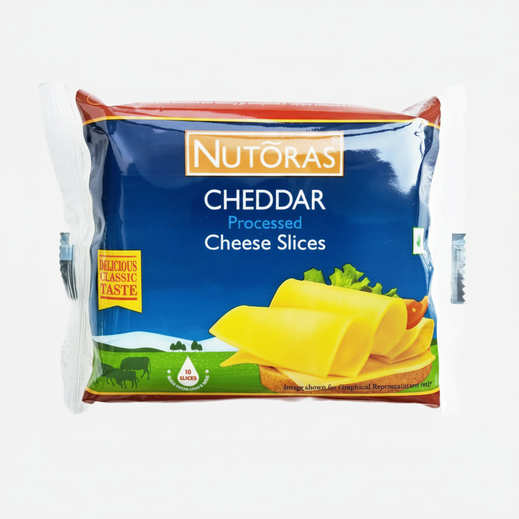 Nutoras Cheddar Cheese 10 Slices