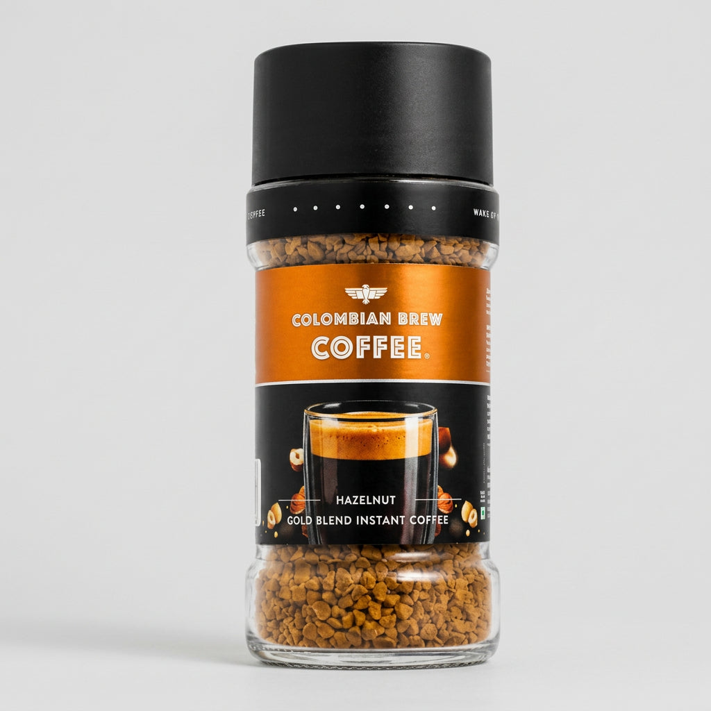 Colombian Brew Hazelnut Gold Blend Instant Coffee 45g