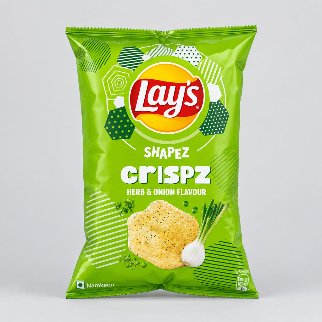 Lays SHAPEZ Crispz Herb & Onion Flavour 50.8g