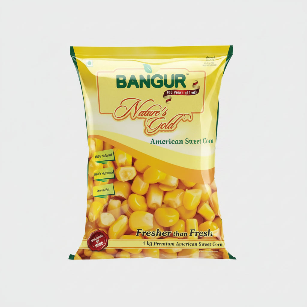Bangur Frozen Natures Gold Sweet Corn (500g)
