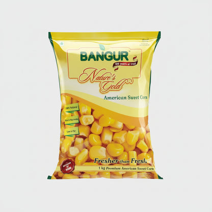 Bangur Frozen Natures Gold Sweet Corn (500g)