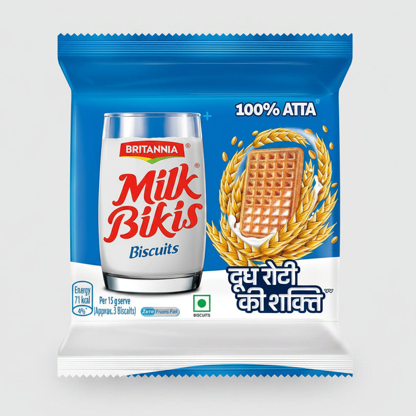 Britannia Milk Bikis Biscuits (190.5g)
