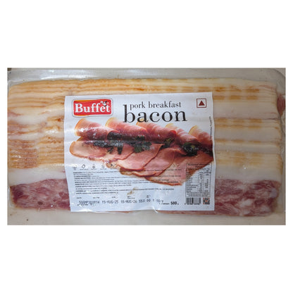 Buffet Pork Breakfast Bacon (500g)